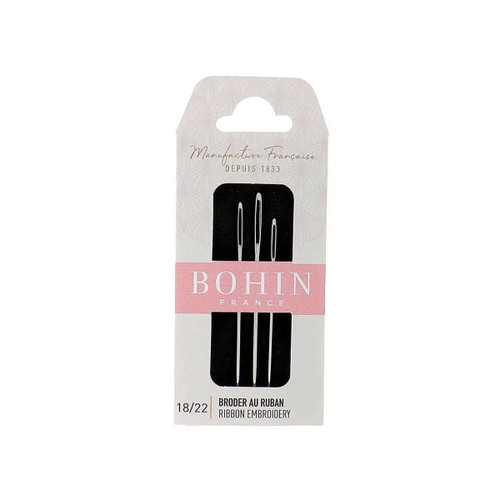 Bohin Embroidery for Ribbon Needles Size 18/22