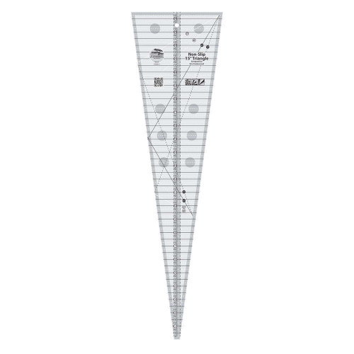 Creative Grids 15 Degree Triangle Ruler Total Length 24.5 Inch CGREU1