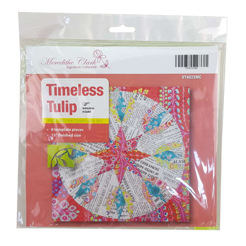 Timeless Tulip Patchwork Template Set 6 Pieces Matildas Own