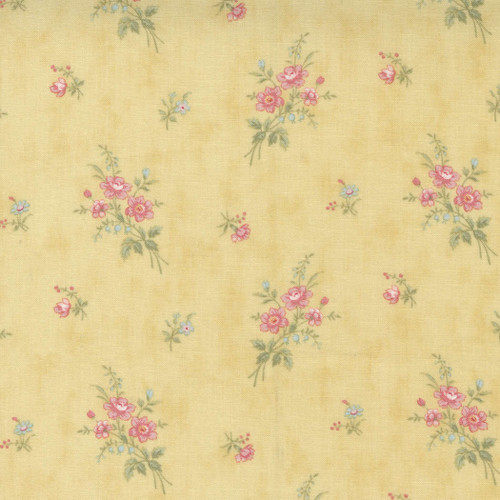 Moda Promenade Sunshine Bouquet Toss Fabric by 3 Sisters M4428316