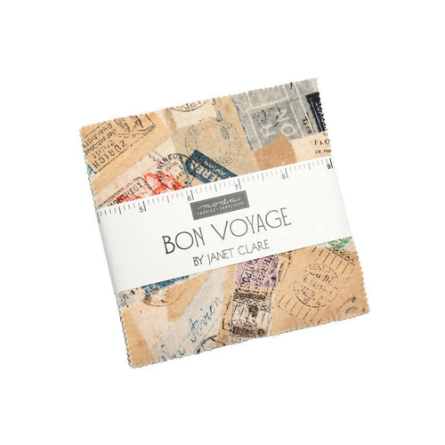 Moda Bon Voyage Charm Pack Fabric by Janet Clare