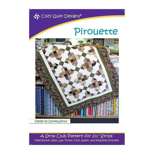 Pirouette Quilt Pattern By Cozy Quilt Designs