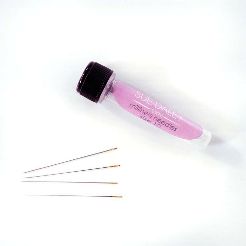 Sue Daley Milliners Needles Size 10  Pack of 10