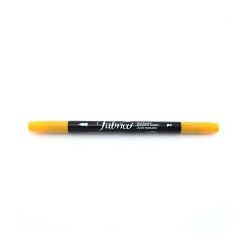 Tsukineko Fabrico Dual Tip Marker Lemon Yellow