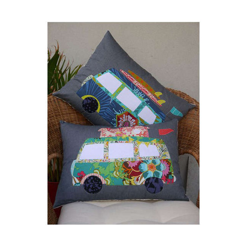 Free Campin' Cushion Pattern By Claire Turpin Design