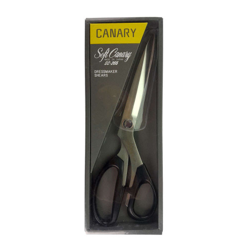 CANARY Spring Loaded Craft Scissors 6.3 [Sharp Straight Blade Tips], Made  in JAPAN, Razor Sharp Japanese Stainless Steel Blade, Black