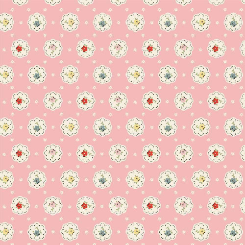 Poppie Cotton My Favorite Things Bake Sale Pink FT23704