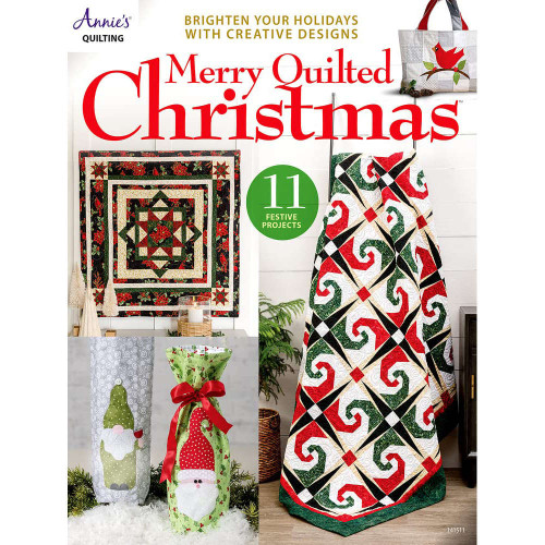 Merry Quilted Christmas Pattern Book by Annies Quilting