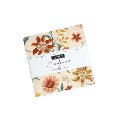 Moda Cadence Charm Pack Fabric by Crystal Manning