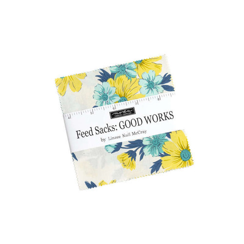 Moda Feed Sacks: Good Works Charm Pack Fabric by Linzee Kull McCray