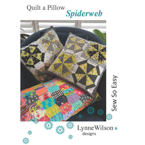 Spiderweb Quilt A Pillow Pattern By Lynne Wilson Designs