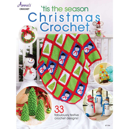 'Tis The Season Christmas Crochet Book By Annies Crochet