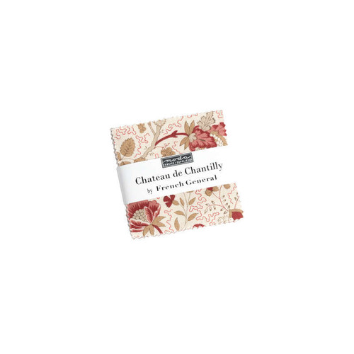 Moda Chateau de Chantilly Mini Charm Squares Fabric By French General