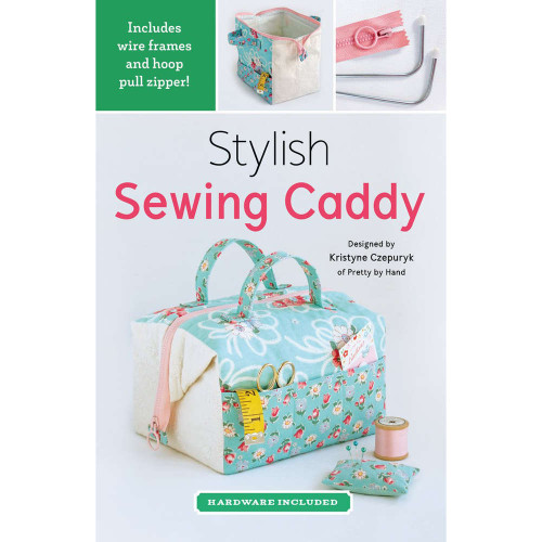 Zakka Stylish Sewing Caddy Kit With Clasp & Instructions