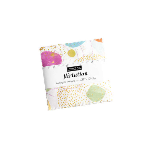 Moda Flirtation Charm Pack Fabric by Zen Chic