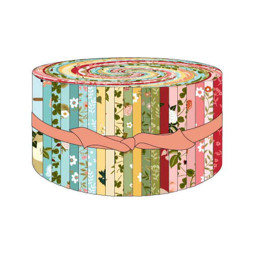 Poppie Cotton Promise Me 2.5" Strips Fabric 42 Pieces