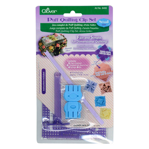 Clover Puff Quilting Clip Set Small