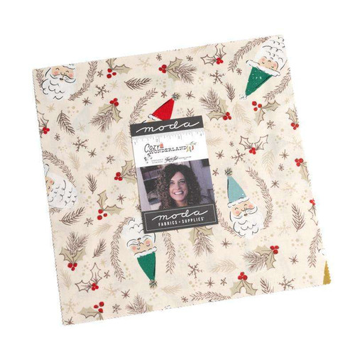 Moda Cozy Wonderland Layer Cake 10" Squares Fabric by Stephanie Sliwinski