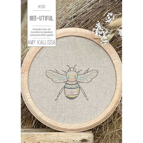 Bee-utiful Embroidery Pattern by Amy Kallissa