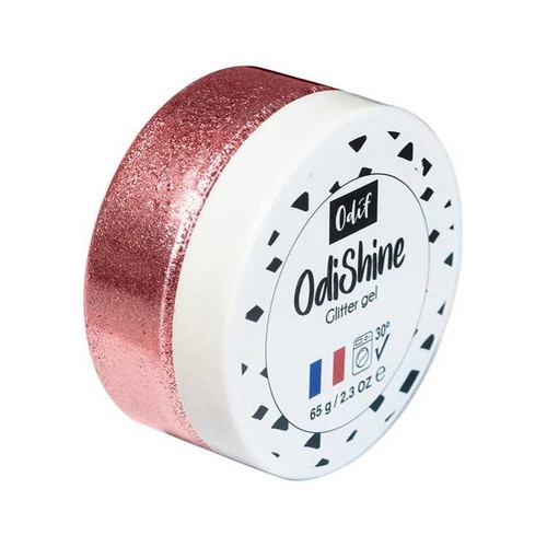 Odif Odishine PINK AGATE Glitter Gel Concentrate 65g