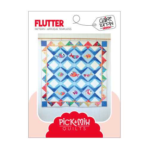 Flutter Quilt Pattern by Claire Turpin Designs