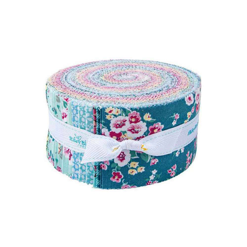 Riley Blake Designs Precious Petites 2.5" Rollie Polie Fabric by Gerri Robinson