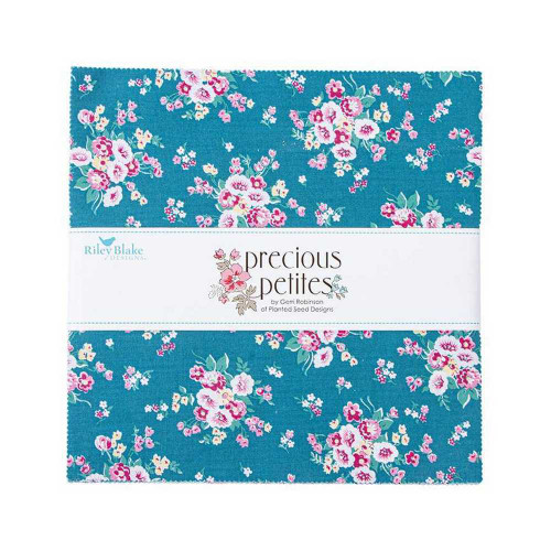 Riley Blake Designs Precious Petites 10" Stacker Fabric by Gerri Robinson