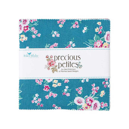 Riley Blake Designs Precious Petites 5" Stacker Fabric by Gerri Robinson