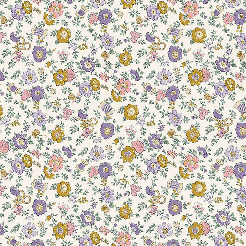 Liberty of London Tudor Celebration Haberdashery Floral C Fabric L01667443C