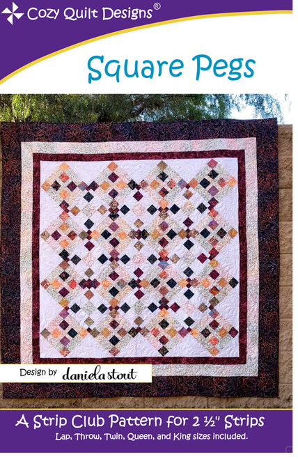 Square Pegs Quilt Pattern By Cozy Quilt Designs