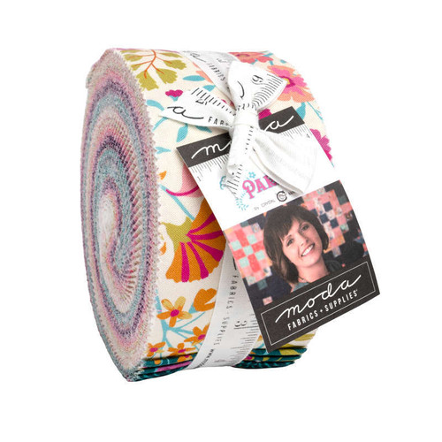 Moda Parlor Jelly Roll 2.5" Fabric Strips by Crystal Manning