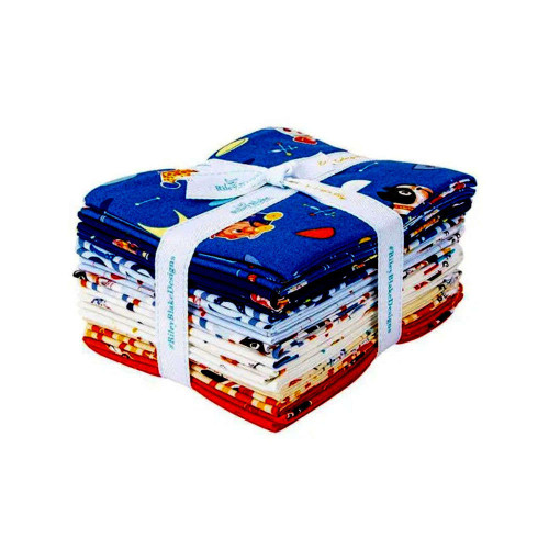 Riley Blake Designs Pop n Play FQ Bundle Fabric 15pcs