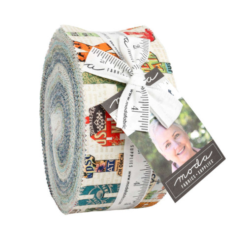 Moda Paper Hamlet Jelly Roll 2.5" Fabric by Cathe Holden