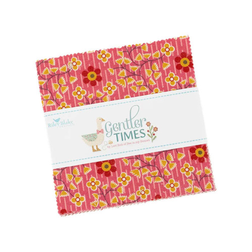 Riley Blake Designs Gentler Times 5" Stacker Fabric by Lori Holt