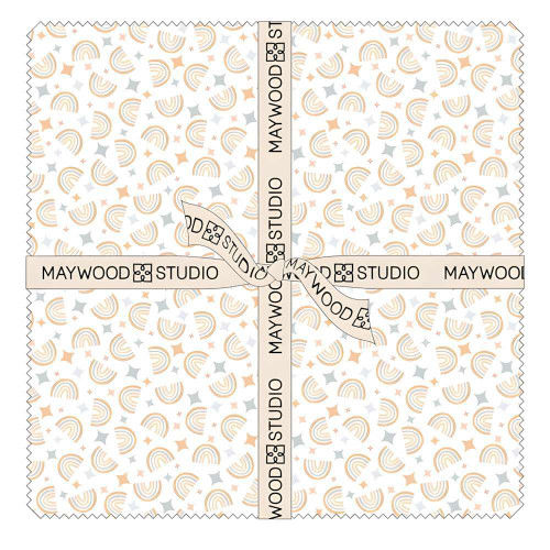 Maywood Studio Honey Bunny 10" Stacker Fabric by SQ-MASHOBU