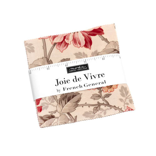Moda Joie De Vivre 5" Stacker Fabric by French General