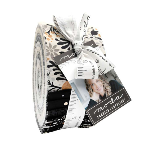 Moda Posh Jelly Roll Bundle Fabric by BasicGrey 40pcs