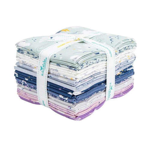 Riley Blake Designs Twinkle Little Star FQ Bundle Fabric by Natalia Juan Abello 18pcs