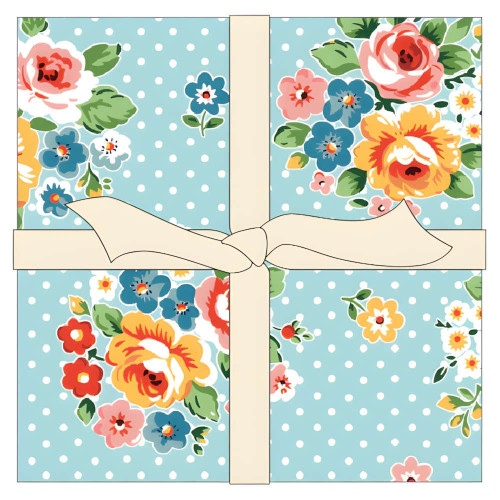 Poppie Cotton Flower Market 5" Stacker Fabric by Elea Lutz