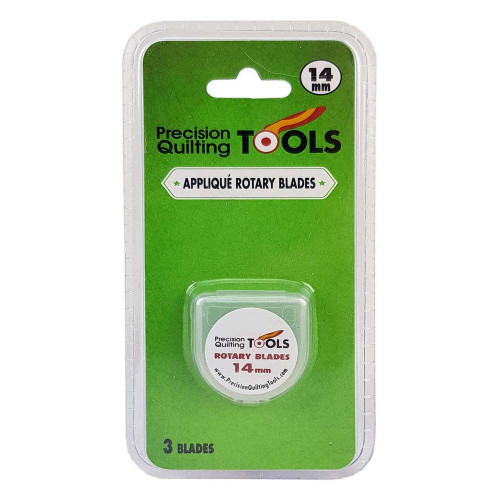 Precision Quilting Tools Replacement Blades For 14mm Rotary Cutter - Pack of 3 Blades