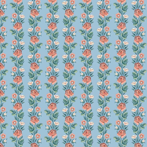 Liberty of London Palace Garden Regal Stripe Fabric 01667487C