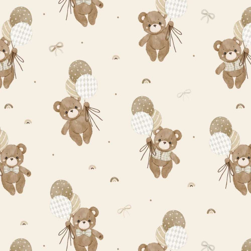 Camelot Fabrics Teddy Bear Tales Adventures Fabric 21241001-02