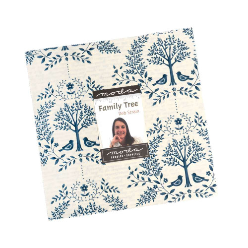 Moda Family Tree 10" Stacker Fabric by Deb Strain