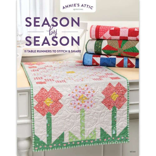 Season by Season 11 Table Runners Pattern Book by Annies Attic