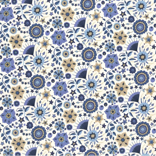 Liberty Summer Fair Festival Florals B Fabric L01667505B