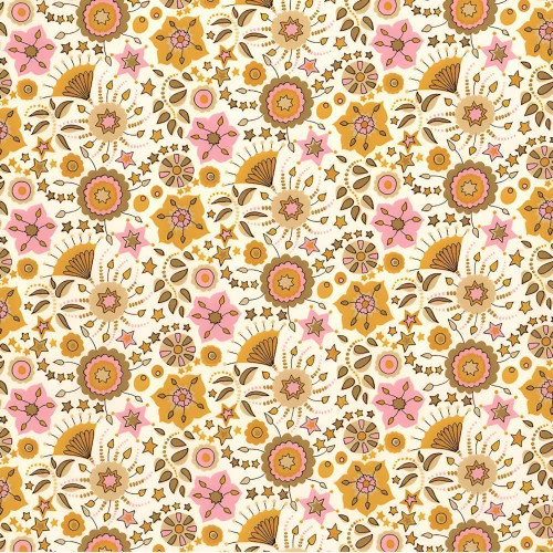 Liberty Summer Fair Festival Florals D Fabric L01667505D