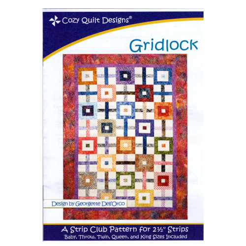 Gridlocked Quilt Pattern By Cozy Quilt Designs