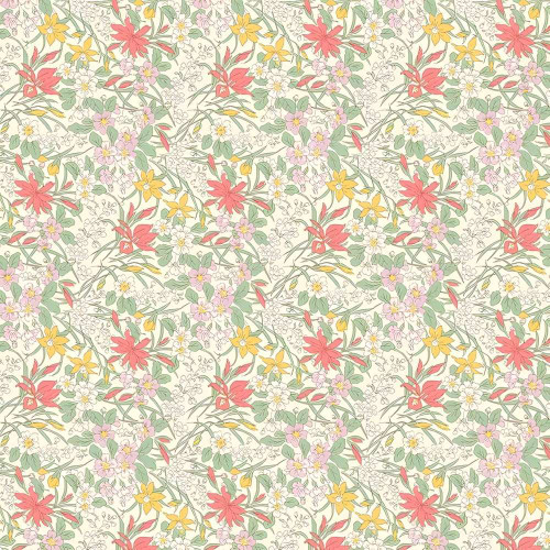 Liberty of London Everlasting Collection Ricardo Coral Fabric L01667510B