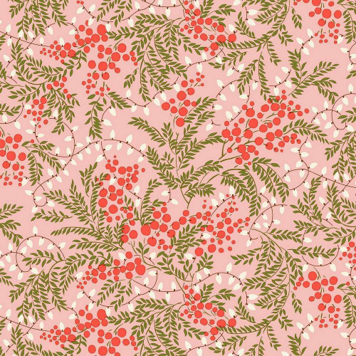 Liberty of London Festive Magic Twinkling Lights D Fabric L01667523D