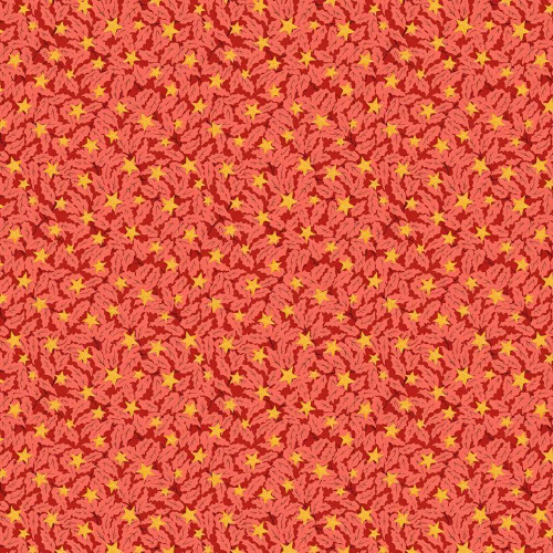 Liberty of London Festive Magic Holly Sparkle D Fabric L0166MT7520D